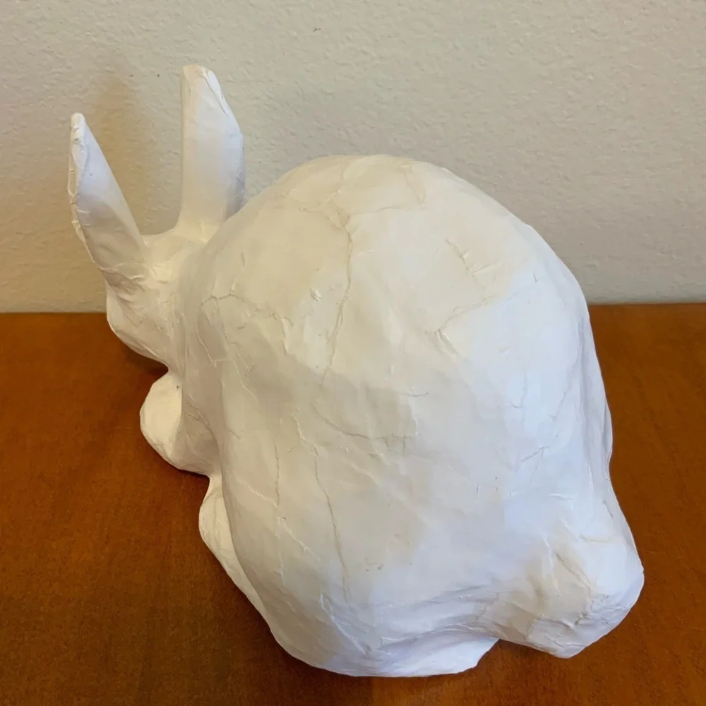 Crate & Barrel Fair-Trade Haitian Paper Mâché Rabbit Sculpture